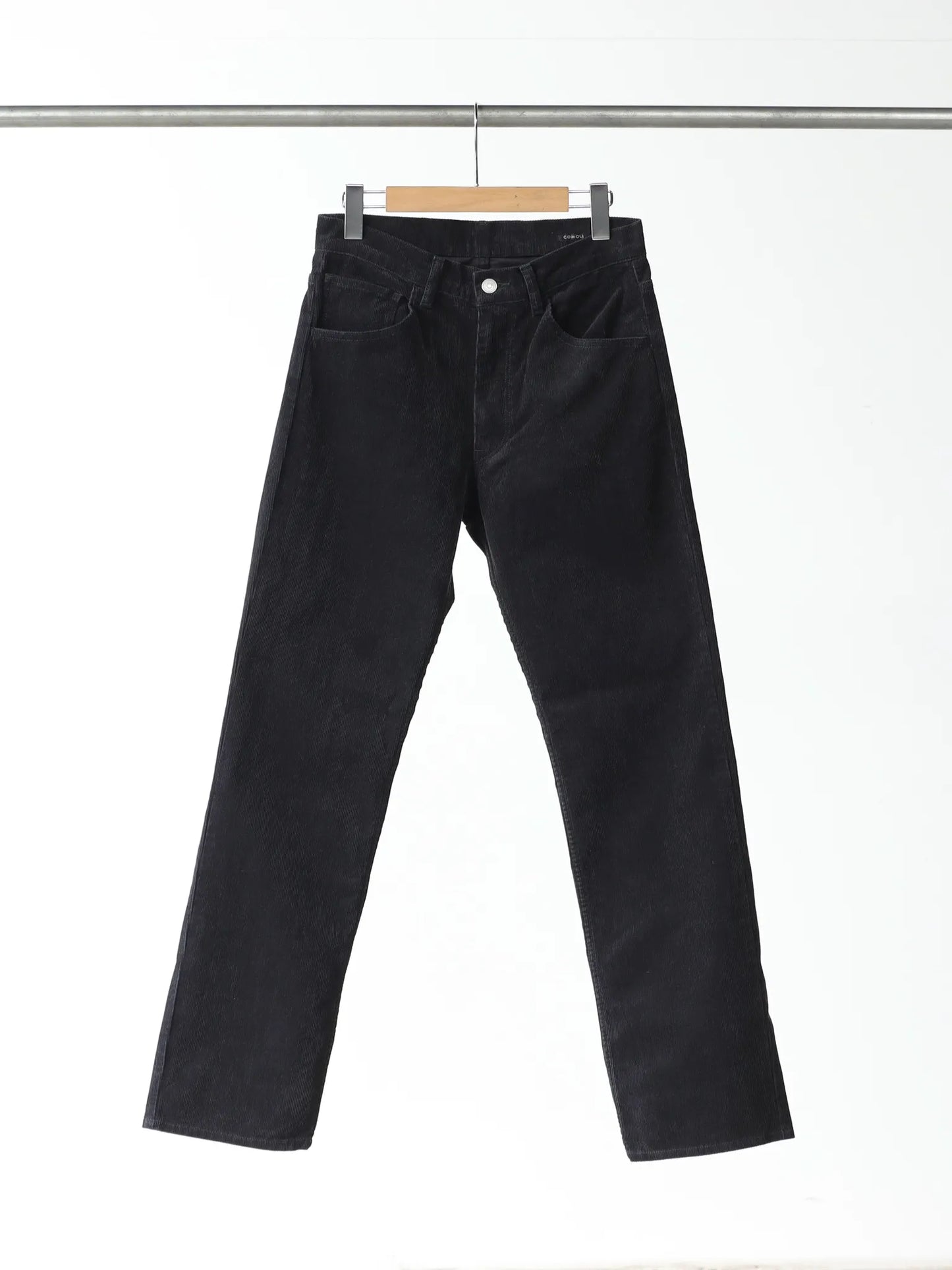 COMOLI コーデュロイ 5Pパンツ BLACK | CASANOVA&CO (カサノヴァアンド COMOLI コーデュロイ 5Pパンツ BLACK | CASANOVA&CO (カサノヴァアンド