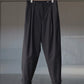 irenisa-hem-strap-taperd-pants-dark-charcoal-1