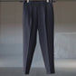 irenisa-one-tuck-slim-taperd-trousers-blue-gray-1