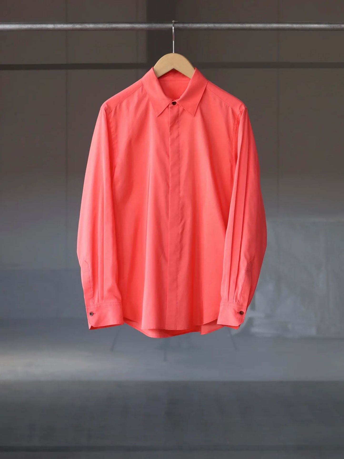 FLY FRONT REGULAR SHIRT CORAL PINK