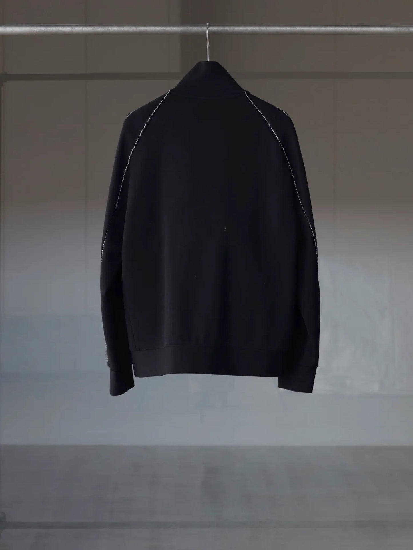 EMBROIDERY TRACK JACKET BLACK