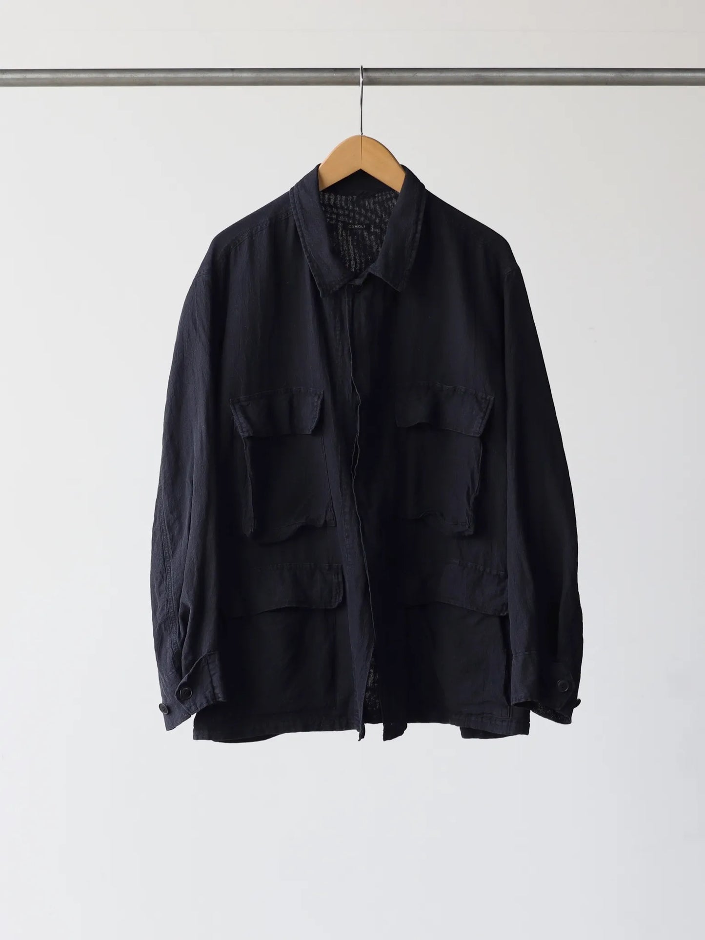 COMOLI フェードブラック B.D.Uジャケット FADE BLACK | CASANOVA&CO COMOLI フェードブラック B.D.Uジャケット FADE BLACK | CASANOVA&CO