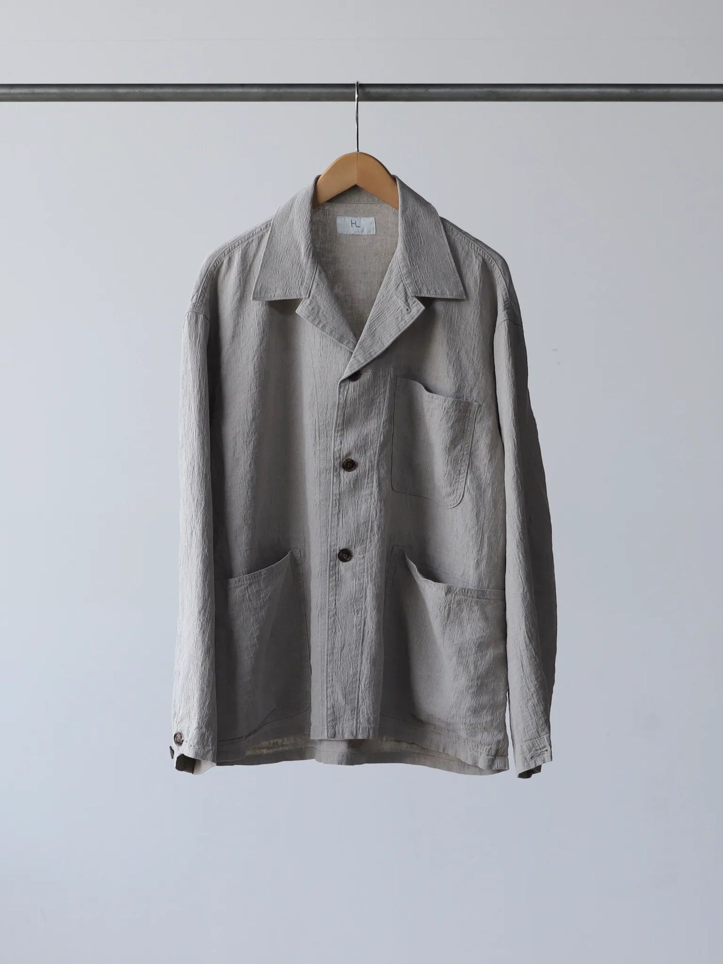 HERILL Linen P41 CoverallJacket Natural | CASANOVA&CO (カサノヴァ HERILL Linen P41 CoverallJacket Natural | CASANOVA&CO (カサノヴァ