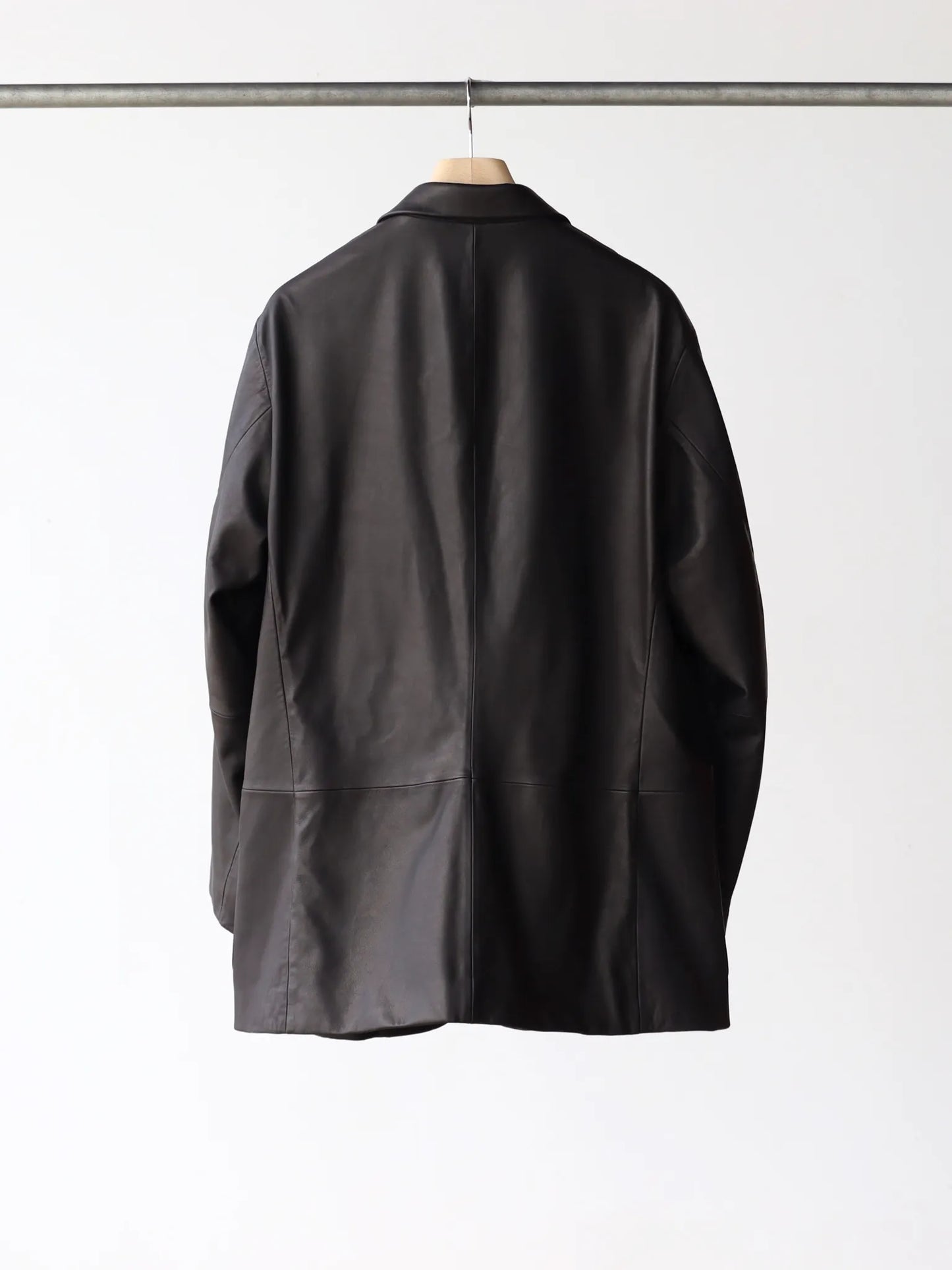 COMOLI | Suede shirt jacket BROWN