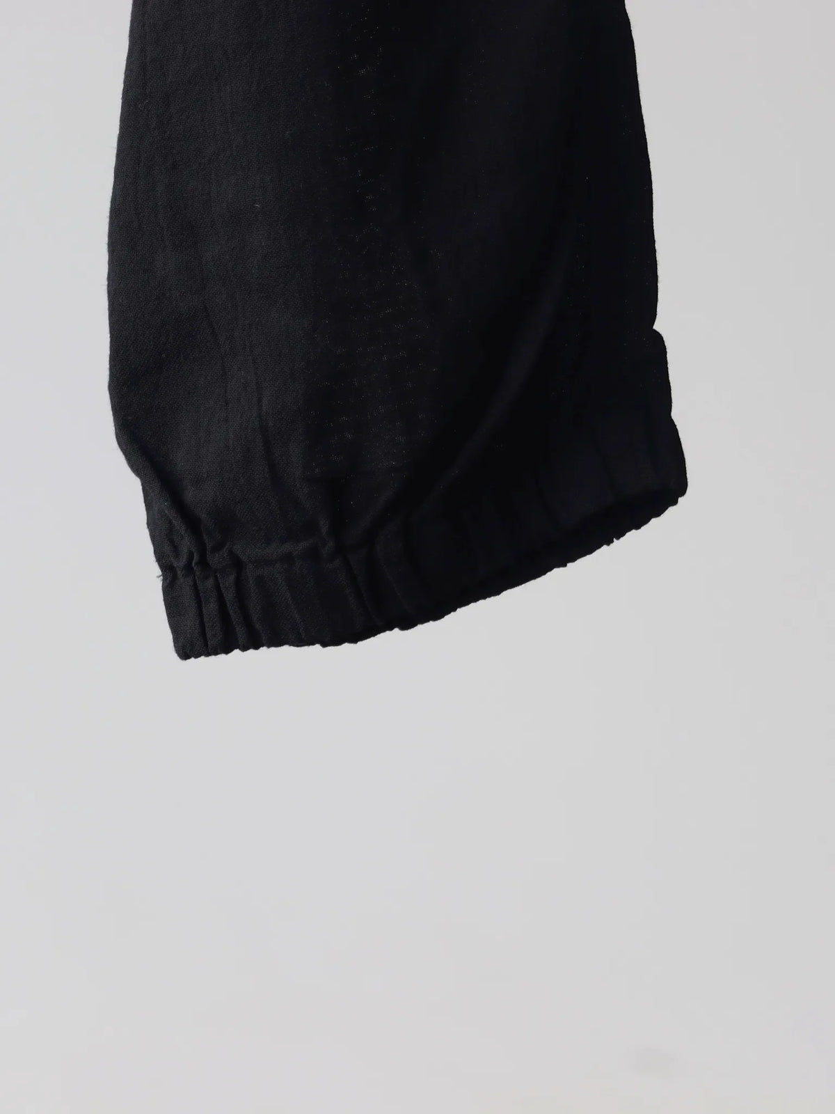 COMOLI Oxford Drawstring Pants BLACK | CASANOVA&CO (Casanova COMOLI Oxford Drawstring Pants BLACK | CASANOVA&CO (Casanova