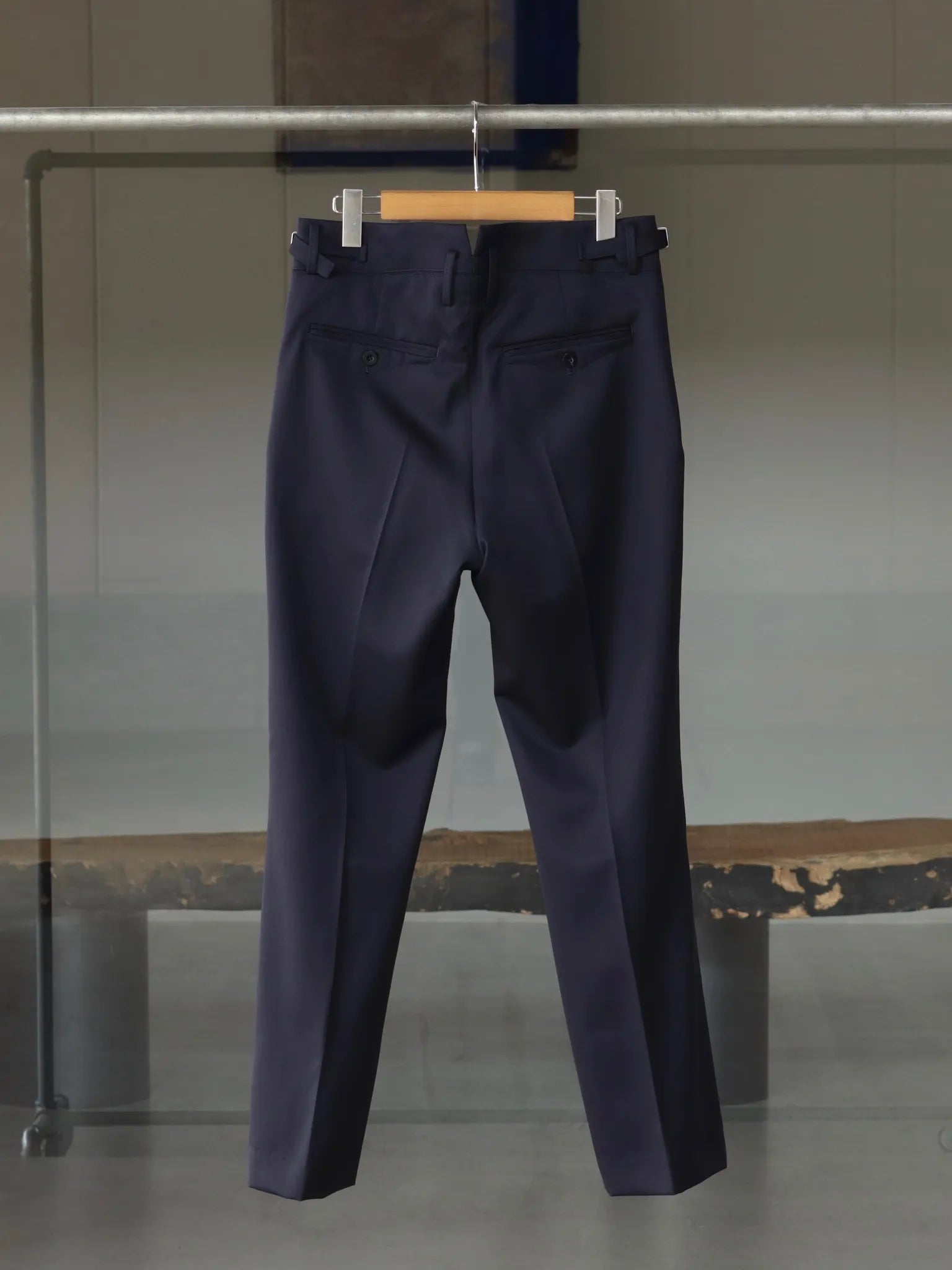 Tailorable Elastic High-Rise Flared Pants - AIR SPACE