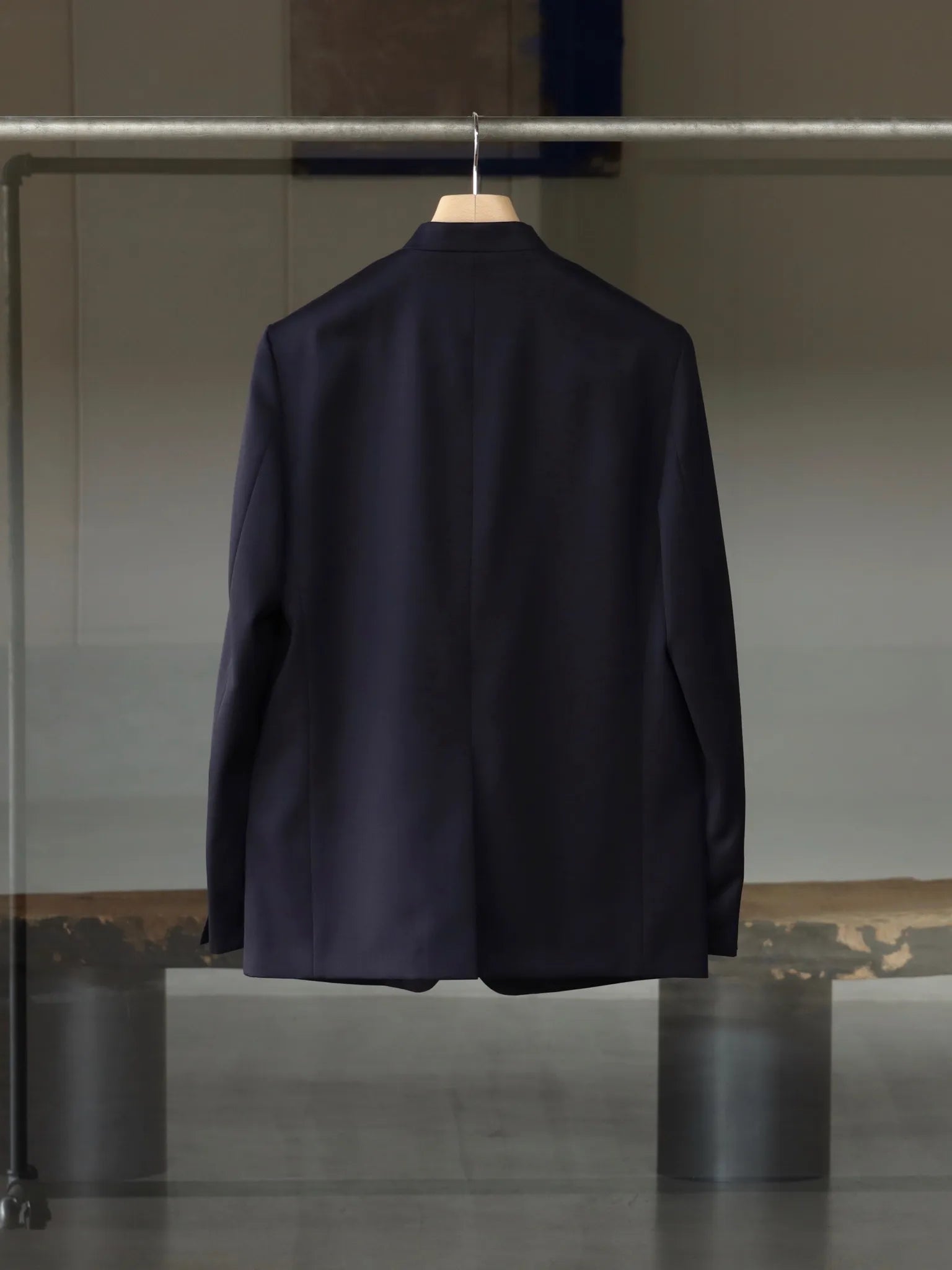 irenisa-lapel-less-cutting-jacket-navy-2