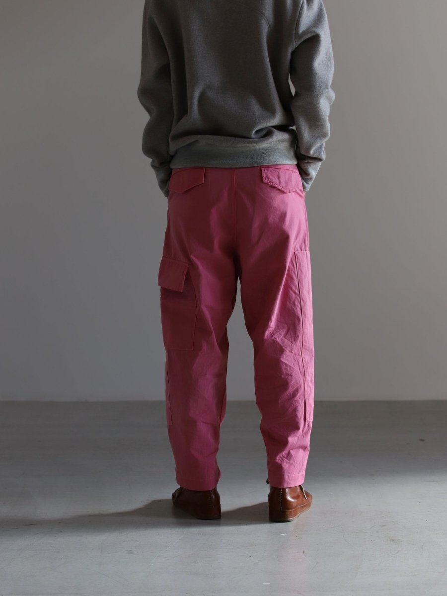 amachi. Double Knee Cargo Pants California thistle pink CASANOVACO  (カサノヴァアンドコー) オンライン通販サイト