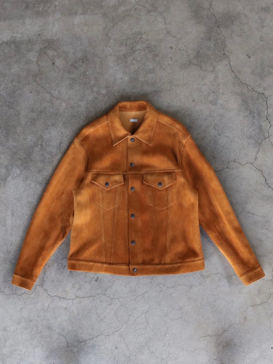 a-presse-3rd-type-suede-jacket-orange-1