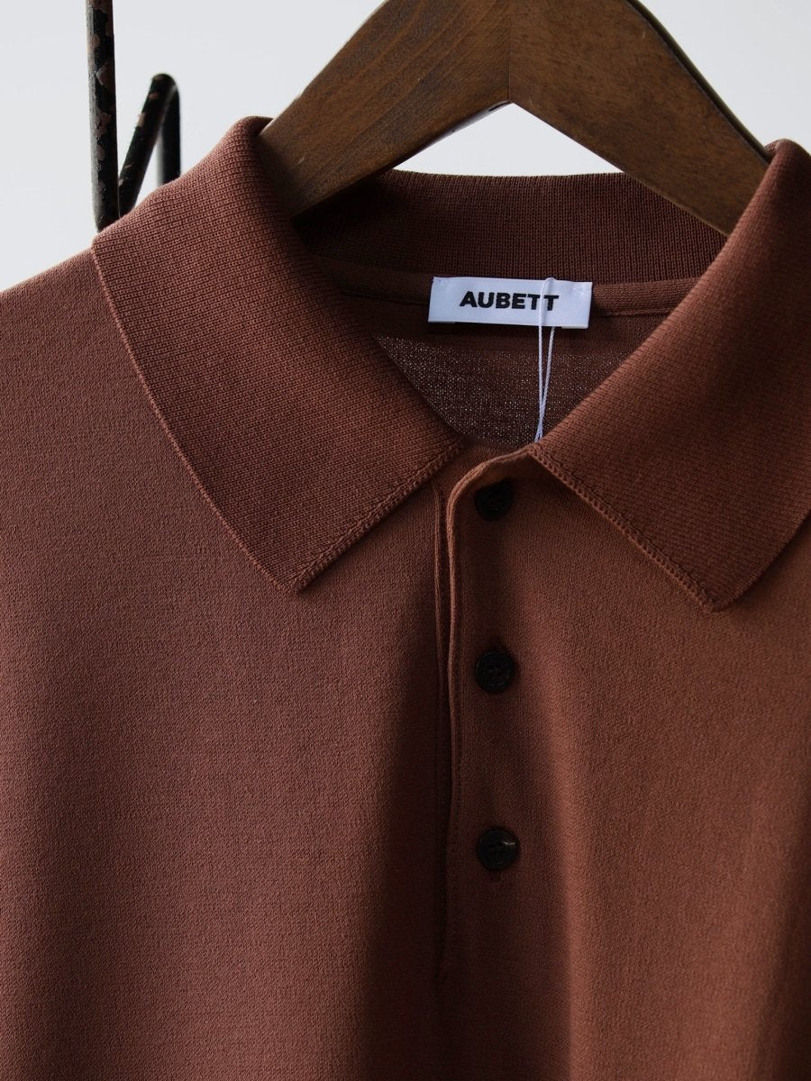 aubett-high-twist-sz-gauze-smooth-polo-shirts-cacao-brown-5