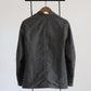 yamauchi-silk-cupro-herringbone-no-collar-jacket-brown-silk-2