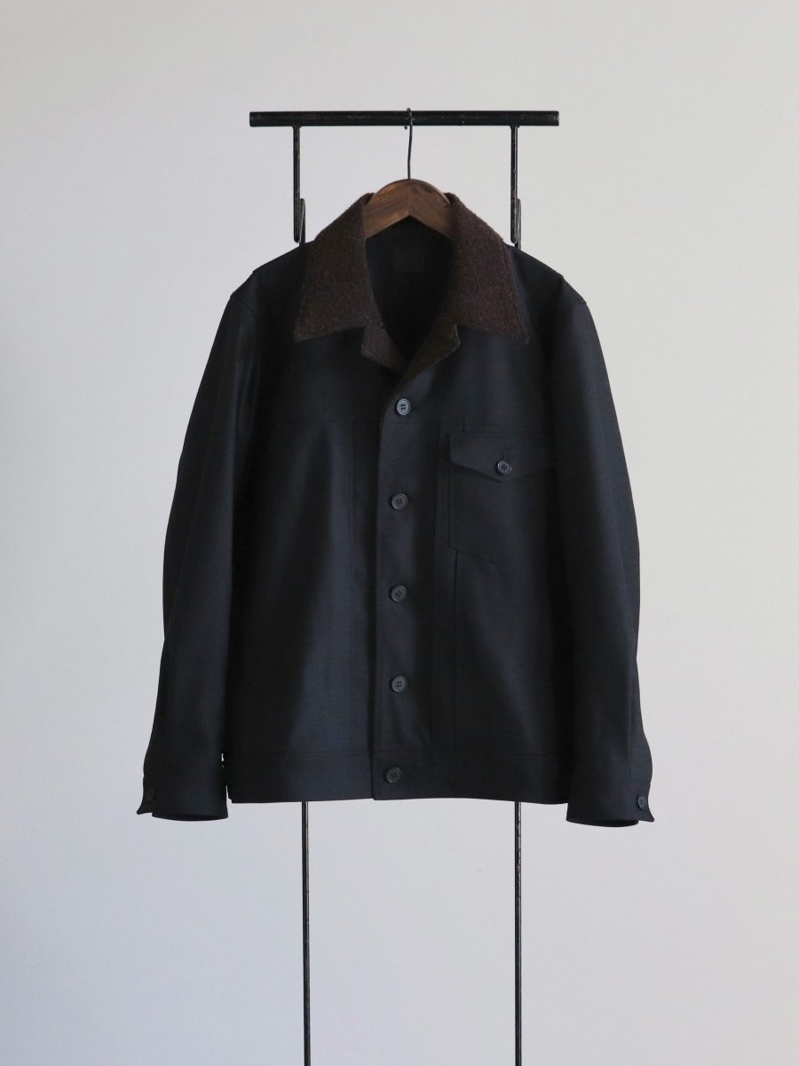 yamauchi-wool-double-cloth-boa-jacket-charcoal-gray-1
