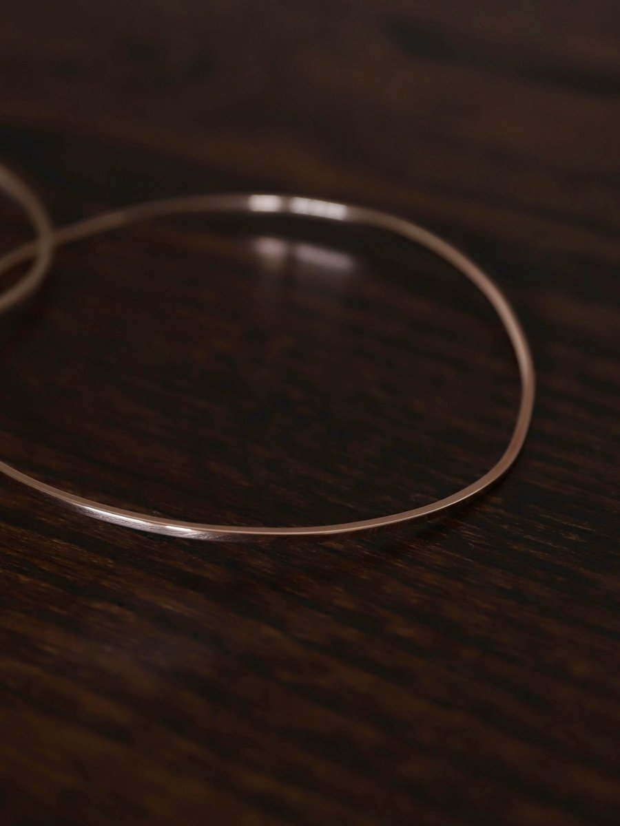 DAN TOMIMATSU | Rubber Band Bracelet (K10PG/polished)