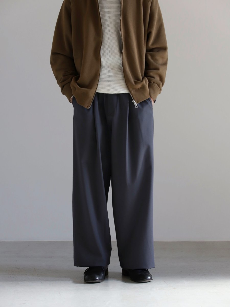 Graphpaper | Compact Ponte Wide Chef Pants C.GRAY