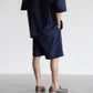 graphpaper-stretch-typewriter-wide-chef-shorts-navy-2