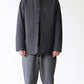 yamauchi-cotton-cupro-no-collar-jacket-gray-1