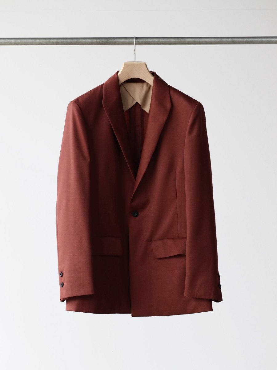 irenisa-modified-shawl-collar-jacket-red-brick-1