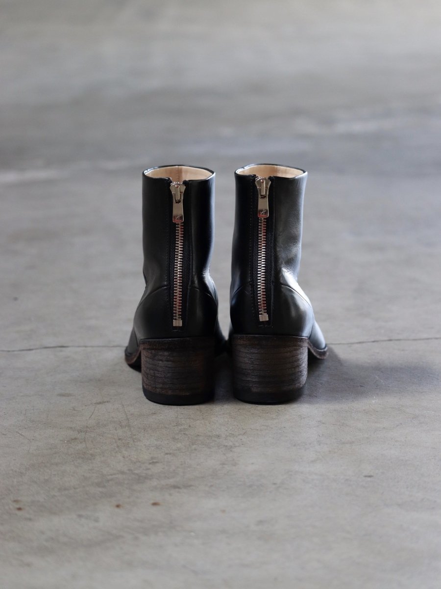 petrosolaum-back-zip-short-boots-black-for-women-3