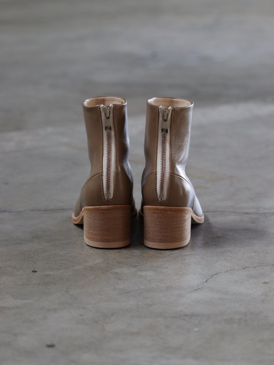 petrosolaum-back-zip-short-boots-g-beige-for-women-3