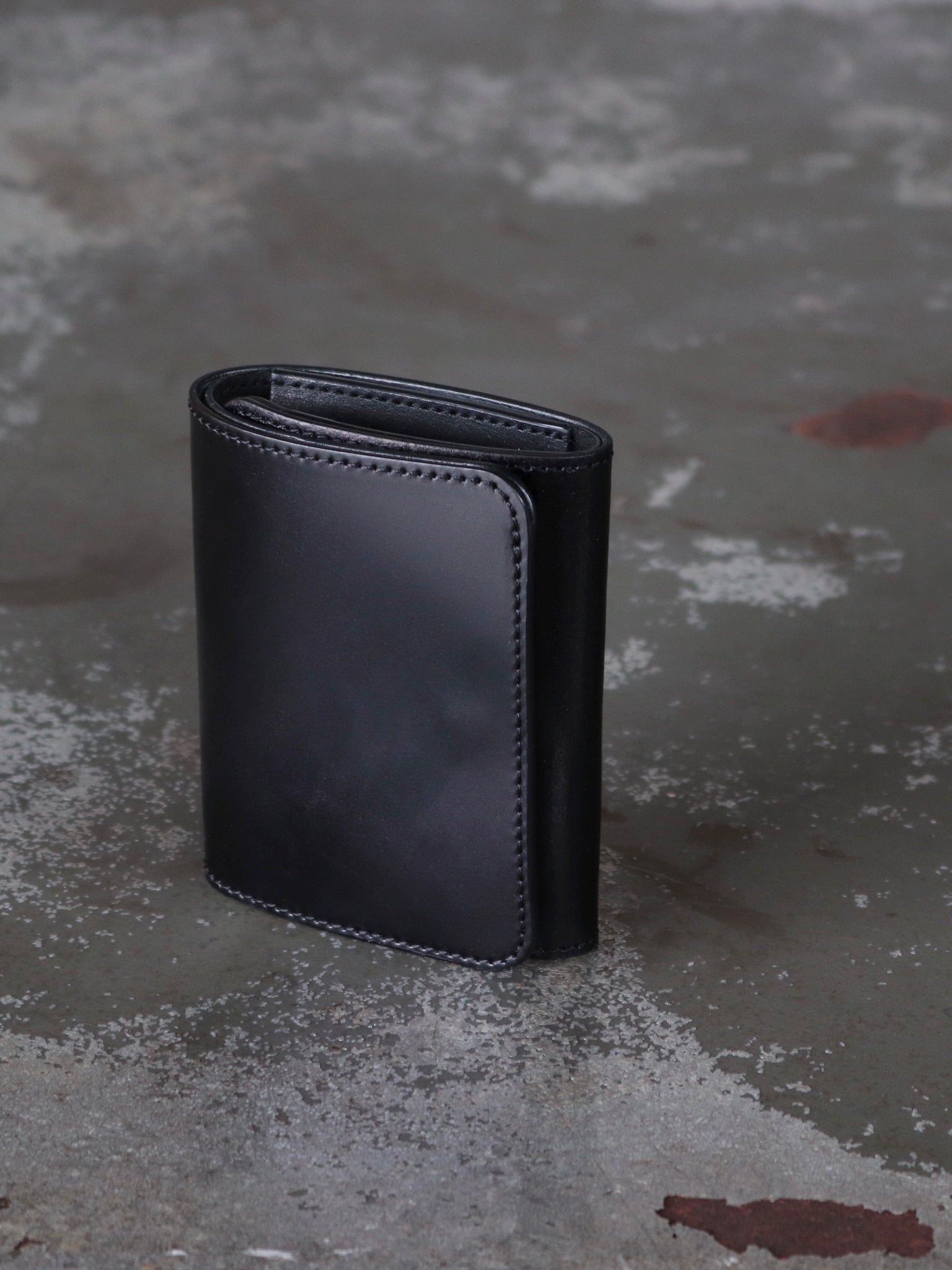 PETROSOLAUM × CASANOVA&CO | Mountain Fold Wallet BLACK