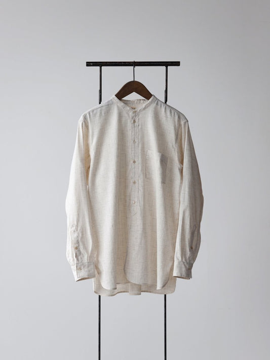 taiga-takahashi-band-collar-shirt-heather-ivory-1