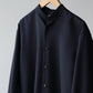 the-clasik-minimal-collarless-shirts-navy-2